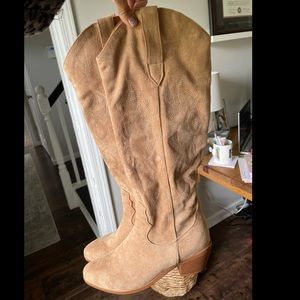 Tan Cowgirl Boots